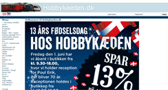 Desktop Screenshot of hobbykaeden.dk